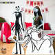 Figurine en carton Jack Skellington L'Etrange Noël de Monsieur Jack Hauteur 184 cm