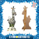 Figurine en carton Marty le Zèbre Madagascar Hauteur 154 cm