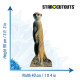 Figurine en carton Suricate (Meerkat) hauteur 98 cm