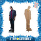 Figurine en carton Sam Winchester série Supernatural acteur Jared Padalecki -Haut 195 cm