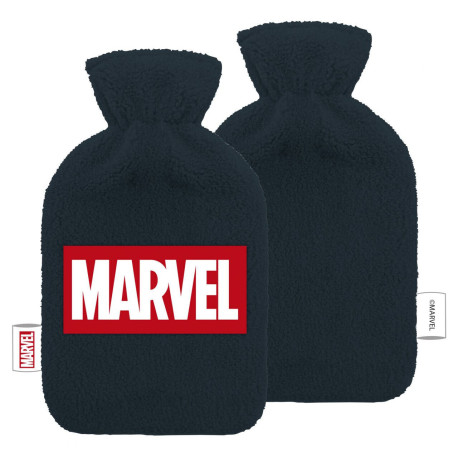 Bouillotte avec couvre bouillotte - Logo MARVEL