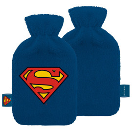 Bouillotte avec couvre bouillotte - Logo SUPERMAN