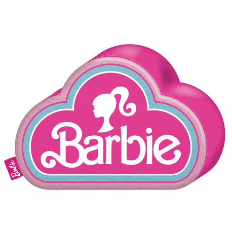 Coussin Brodé En Forme De Nuage - BARBIE