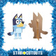 Figurine en carton - BLUEY - Haut 91 cm