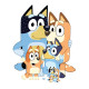 Figurine en carton - BLUEY - La Famille Heeler - Haut 117 cm