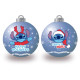 Lot de 10 Boules de Noël - Disney Lilo & Stitch happy