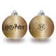 Lot de 6 Boules de Noël - Couleur Or - Harry Potter - 8 cm