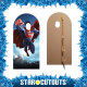 Figurine en carton passe-tete Superman Man of Steel Hauteur 185 CM