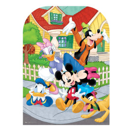 Figurine en carton Passe tête Mickey et ses amis Disney Hauteur 95 CM