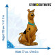 Figurine en carton Scooby Doo Hauteur 135 cm