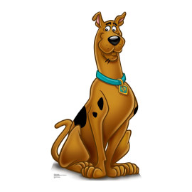 Figurine en carton Scooby Doo Hauteur 135 cm