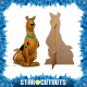 Figurine en carton Scooby Doo Hauteur 135 cm