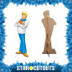 Figurine en carton Fred Jones Scooby Doo Hauteur 176 cm