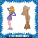 Figurine en carton Daphne Blake Scooby Doo Hauteur 152 cm