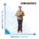 Figurine en carton Dr Leonard Hofstadter Hauteur 170 cm