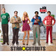 Figurine en carton Howard Wolowitz Hauteur 165 cm