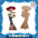 Figurine en carton Toy Story - Jessie Hauteur 140 CM
