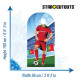 Figurine en carton passe tête Portugal (Coupe du monde de football) 190 cm
