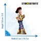 Figurine en carton Toy Story - Woody Hauteur 140 CM