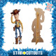 Figurine en carton Toy Story 4 - Woody Cowboy Hauteur 162 CM