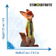 Figurine en carton Zootopie - Nick Wilde le renard Hauteur 121 cm