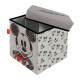 Cube de rangement avec Couvercle - Disney Mickey Mains Sur Ses Hanches - 30x30x30 cm