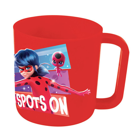 Mug en plastique - Miraculous - Pour Enfant 350 Ml