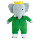 Peluche - Babar L'éléphant - 20 CM