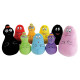 9 Peluches - Coffret De La Famille Barbapapa - 15 CM