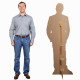 Figurine en carton personnalisable - sur mesure Haut 195 cm maxi