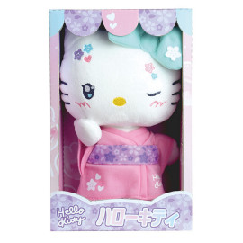 Peluche - Hello Kitty En Kimono - 22 CM