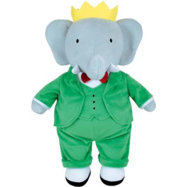 Peluche - Babar L'éléphant - 30 CM