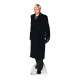 Figurine en carton Nelson Mandela manteau noir 179 cm