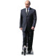 Figurine en carton taille reelle Vladimir Poutine 173cm