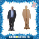 Figurine en carton Jeremy Corbyn politique anglais Haut 175 cm