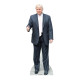 Figurine en carton Donald Trump (cravate rose) 188 cm