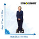 Figurine en carton Hillary Clinton 177 cm