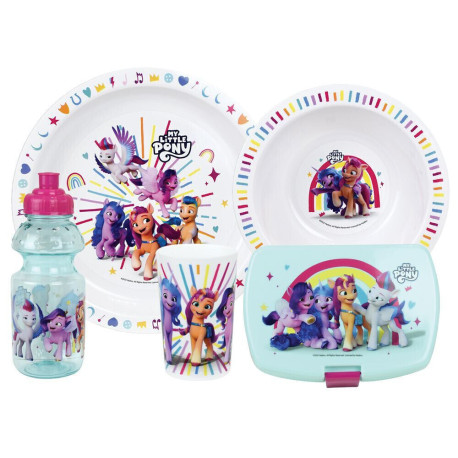 MY LITTLE PONY LOT VAISSELLE POUR ENFANT