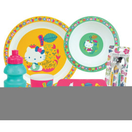 HELLO KITTY LOT VAISSELLE POUR ENFANT