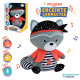 John le Raton PELUCHE AVEC ENCEINTE CONNECTEE H20cm