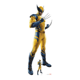 Figurine en carton - Wolverine Hugh Jackman - Haut 194 cm