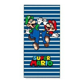 Serviette de plage - Mario & Luigi Victoire - 70x140 cm