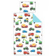 Parure de lit bébé voiture 120x150 cm pour lit Tracteur