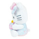 Peluche Hello Kitty intéractive Anniversaire chanson bougie et rires - Haut 26 cm