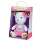 Peluche - Opéra Musical Souris Blanche - 18 CM