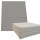 Matelas pliant en fibre thermoformé 90x190cm 10cm