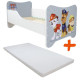 Lit et Matelas - Lit Enfant Pat'Patrouille - Happy Kitty - 140 x 70 cm