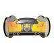 Lit + Matelas - Lit Enfant Racing Car Hero - Transformers - Bumblebee Car - Jaune - 140 x 70 cm