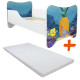 Lit et Matelas - Lit Enfant Bob l'Eponge - Happy Kitty - 160 x 80 cm