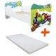 Lit et Matelas - Lit Enfant Train